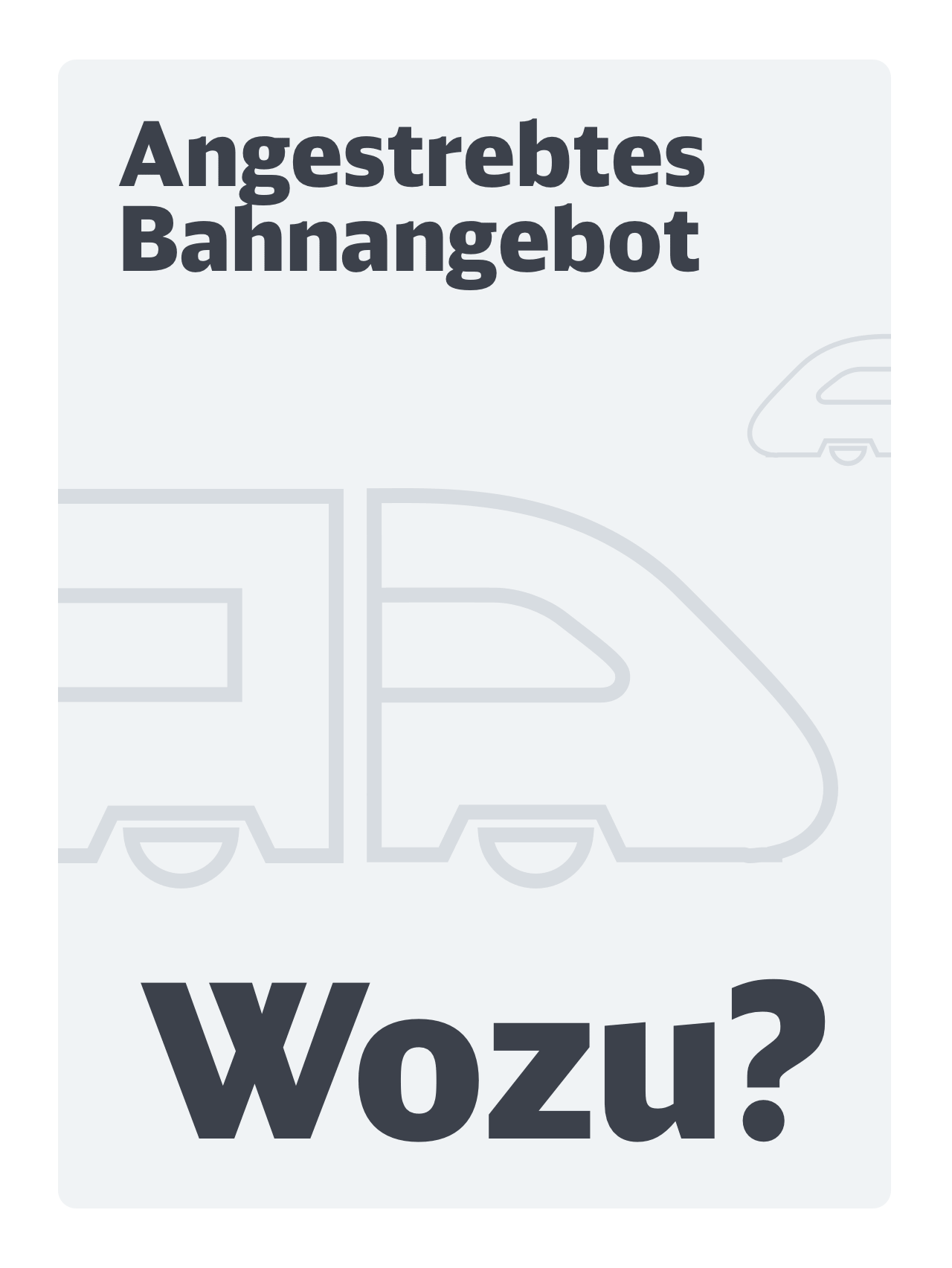 Poster Bahnangebot
